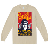 Mushroom Elliott Smith Long Sleeve Tee - linhVisuals