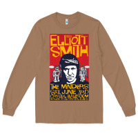 Toasted Coconut Elliott Smith Long Sleeve Tee - linhVisuals