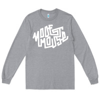 Heather Grey modest mouse Long Sleeve Tee - linhVisuals