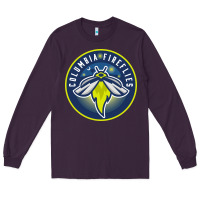 Plum the-columbia-fireflies-merch Long Sleeve Tee - linhVisuals