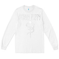White Skinny Puppy Long Sleeve Tee - linhVisuals
