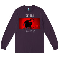 Plum keith urban 1 Long Sleeve Tee - linhVisuals