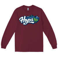 Burgundy the-hillsboro-hops-merch Long Sleeve Tee - linhVisuals