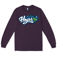 Plum the-hillsboro-hops-merch Long Sleeve Tee - linhVisuals