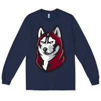 Navy bloomsburg huskies Long Sleeve Tee - linhVisuals