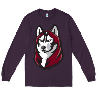Plum bloomsburg huskies Long Sleeve Tee - linhVisuals