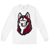 White bloomsburg huskies Long Sleeve Tee - linhVisuals