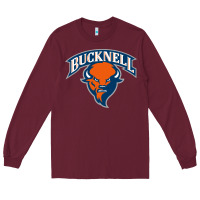 Burgundy bucknell Long Sleeve Tee - linhVisuals