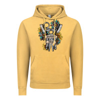 Vintage Mustard barber shop Vintage Hoodie - SublimationCraftShop