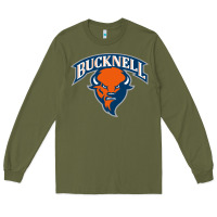 Army Green bucknell Long Sleeve Tee - linhVisuals