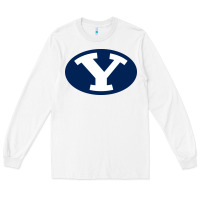 White byu couga s Long Sleeve Tee - linhVisuals