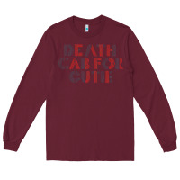 Burgundy death cab for cutie Long Sleeve Tee - linhVisuals