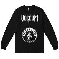 Black Volcom Style Long Sleeve Tee - linhVisuals