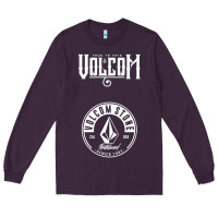 Plum Volcom Style Long Sleeve Tee - linhVisuals