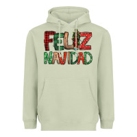 Matcha Feliz Navidad our lady of Guadalupe Christmas Heavyweight Hoodie - Jasminsmagicworld