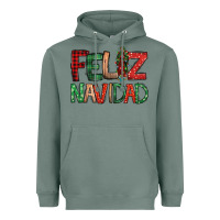 Sage Feliz Navidad our lady of Guadalupe Christmas Heavyweight Hoodie - Jasminsmagicworld