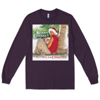 Plum kenny chesney all i want for christmas Long Sleeve Tee - linhVisuals