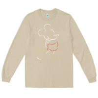 Mushroom micke mouse tshirt Long Sleeve Tee - linhVisuals