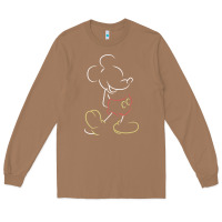 Toasted Coconut micke mouse tshirt Long Sleeve Tee - linhVisuals