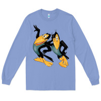 Colony Blue Heckle and Jeckle Long Sleeve Tee - linhVisuals