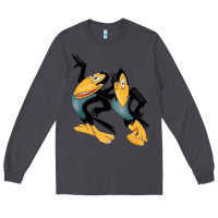 Smoke Heckle and Jeckle Long Sleeve Tee - linhVisuals