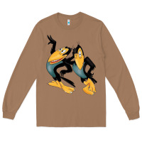 Toasted Coconut Heckle and Jeckle Long Sleeve Tee - linhVisuals