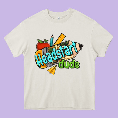 Headstart Dude Heavy Core Tee Designed By Jasminsmagicworld