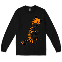 Black Calvin Bill Watterson Long Sleeve Tee - linhVisuals