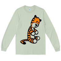 Matcha Calvin Bill Watterson Long Sleeve Tee - linhVisuals