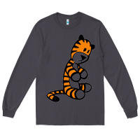 Smoke Calvin Bill Watterson Long Sleeve Tee - linhVisuals