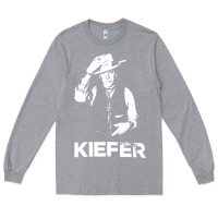Heather Grey kiefer sutherland müsïc Long Sleeve Tee - linhVisuals