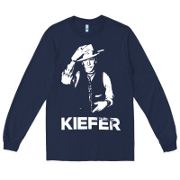 Navy kiefer sutherland müsïc Long Sleeve Tee - linhVisuals