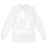 White kiefer sutherland müsïc Long Sleeve Tee - linhVisuals
