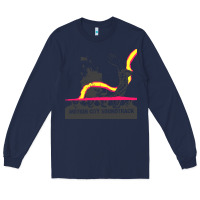 Navy motion city soundtrack clässic Long Sleeve Tee - linhVisuals
