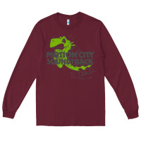 Burgundy motion city soundtrack clässic Long Sleeve Tee - linhVisuals