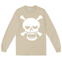 Mushroom skull crossbones Long Sleeve Tee - linhVisuals
