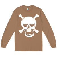 Toasted Coconut skull crossbones Long Sleeve Tee - linhVisuals