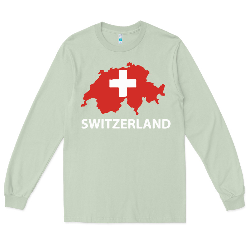 Switzerland Long Sleeve Tee by linhVisuals | Teevron