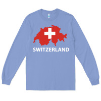 Colony Blue switzerland Long Sleeve Tee - linhVisuals