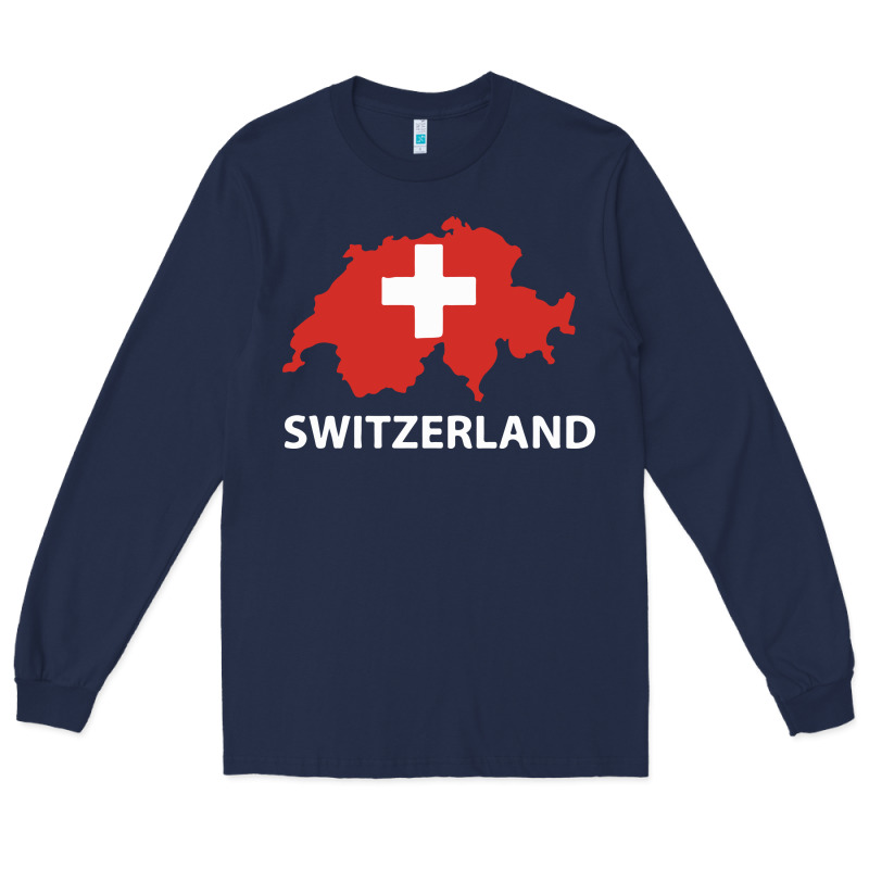 Switzerland Long Sleeve Tee by linhVisuals | Teevron
