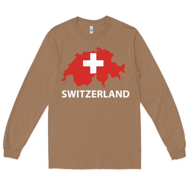 Switzerland Long Sleeve Tee by linhVisuals | Teevron