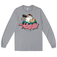 Heather Grey this-tri-city-valleycats-merch Long Sleeve Tee - linhVisuals
