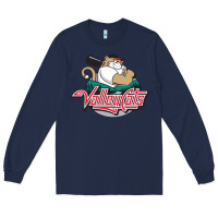 Navy this-tri-city-valleycats-merch Long Sleeve Tee - linhVisuals