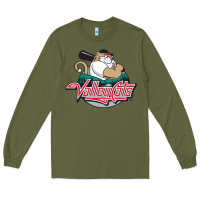 Army Green this-tri-city-valleycats-merch Long Sleeve Tee - linhVisuals