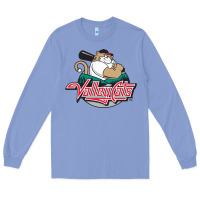 Colony Blue this-tri-city-valleycats-merch Long Sleeve Tee - linhVisuals