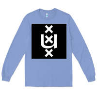 Colony Blue Amsterdam University Long Sleeve Tee - linhVisuals