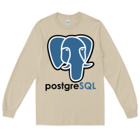 Mushroom Postgresql Long Sleeve Tee - linhVisuals