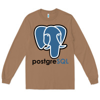 Toasted Coconut Postgresql Long Sleeve Tee - linhVisuals
