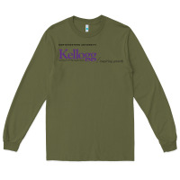 Army Green kellogg high school Long Sleeve Tee - linhVisuals