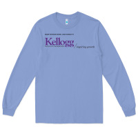 Colony Blue kellogg high school Long Sleeve Tee - linhVisuals